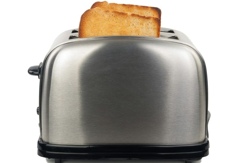 Toaster with bread